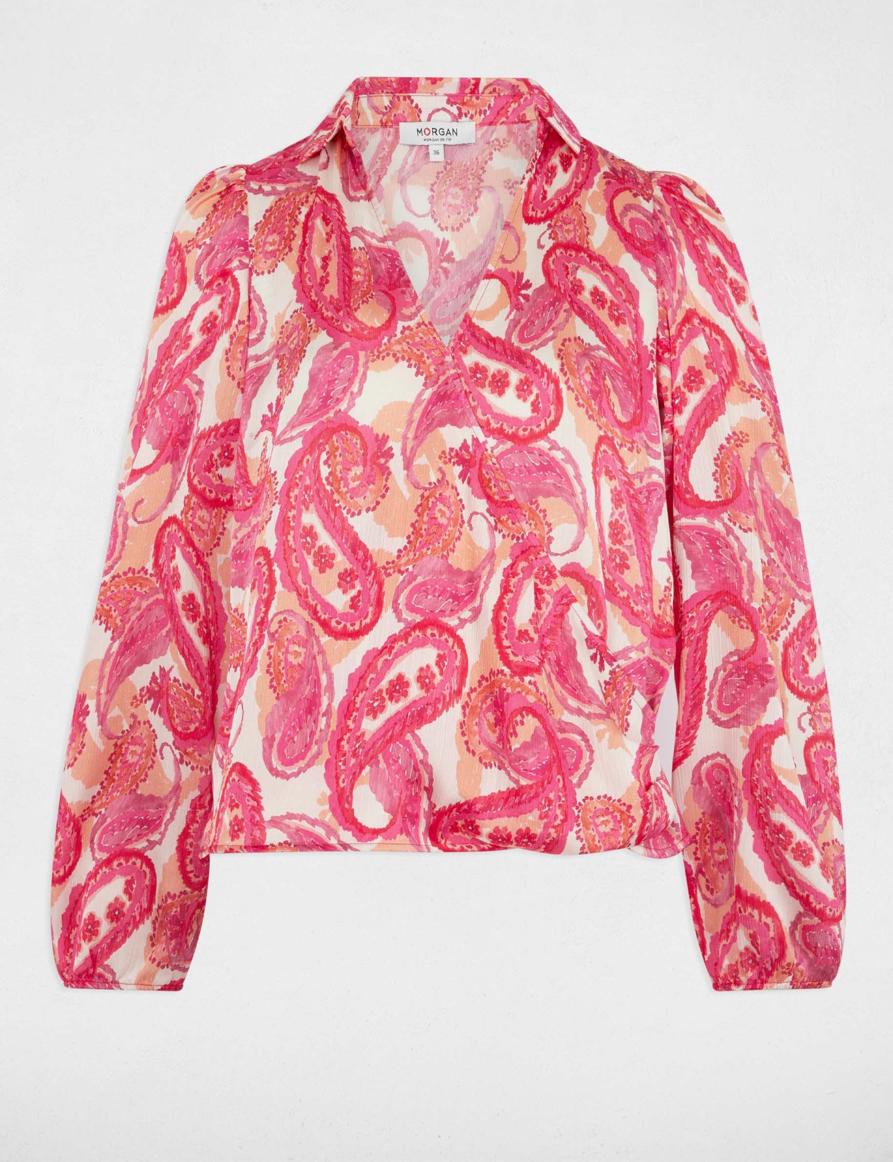 blouse manches longues multicolore femme Blouse manches longues multicolore femme