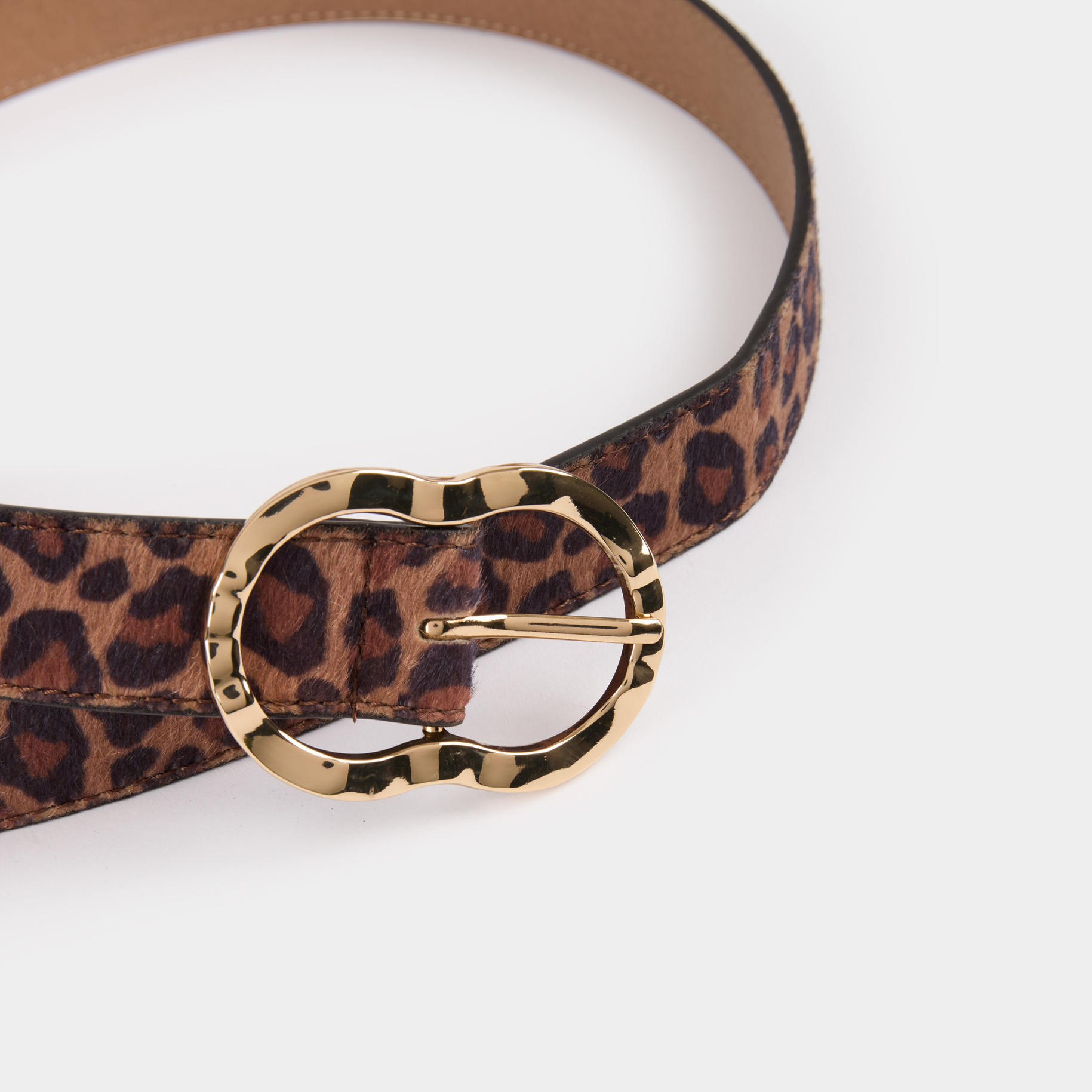 Ceinture imprimé léopard discount