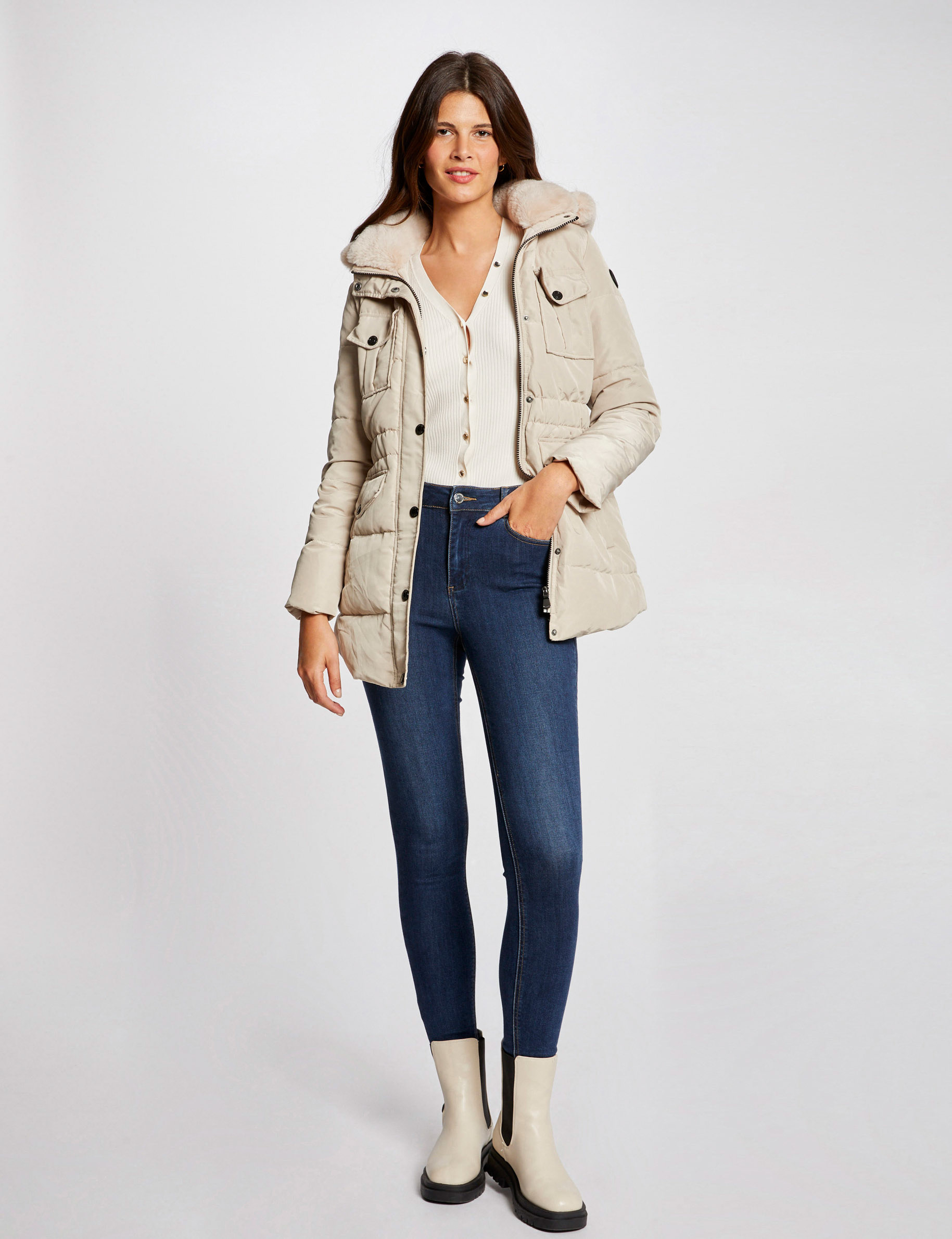 Doudoune cheap droite femme