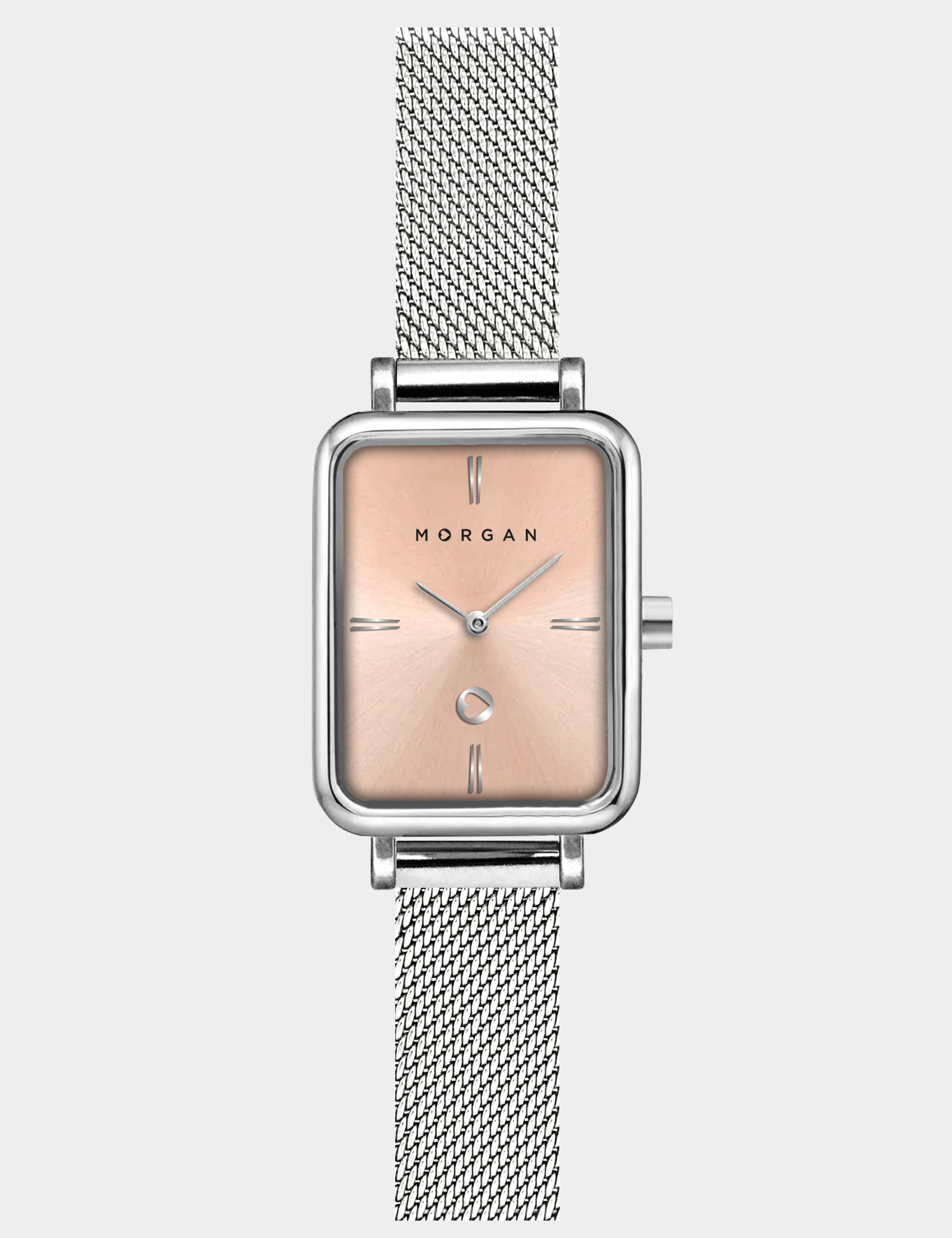 Montre couleur argent femme