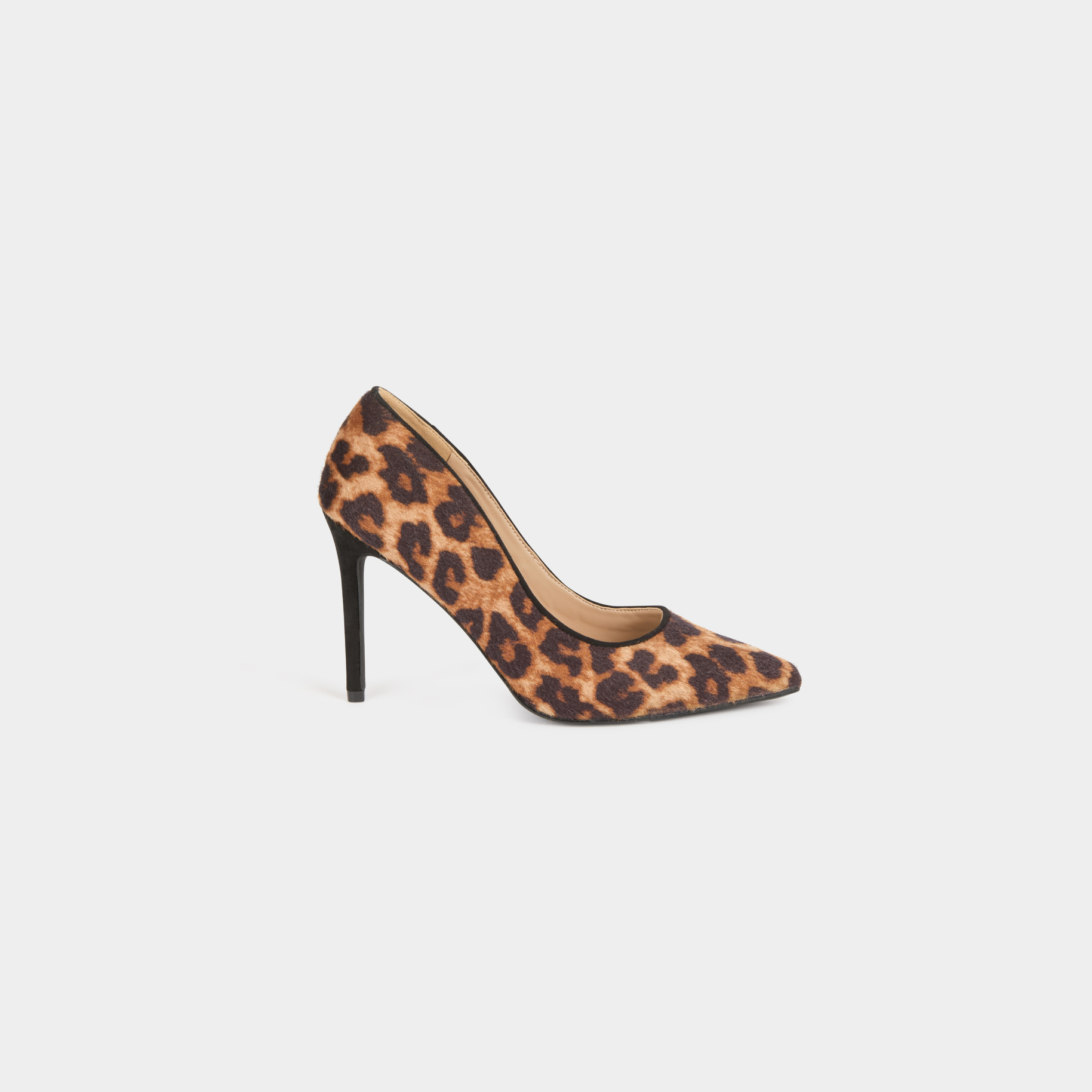 escarpins imprime leopard multicolore femme Escarpins imprimé léopard multicolore femme