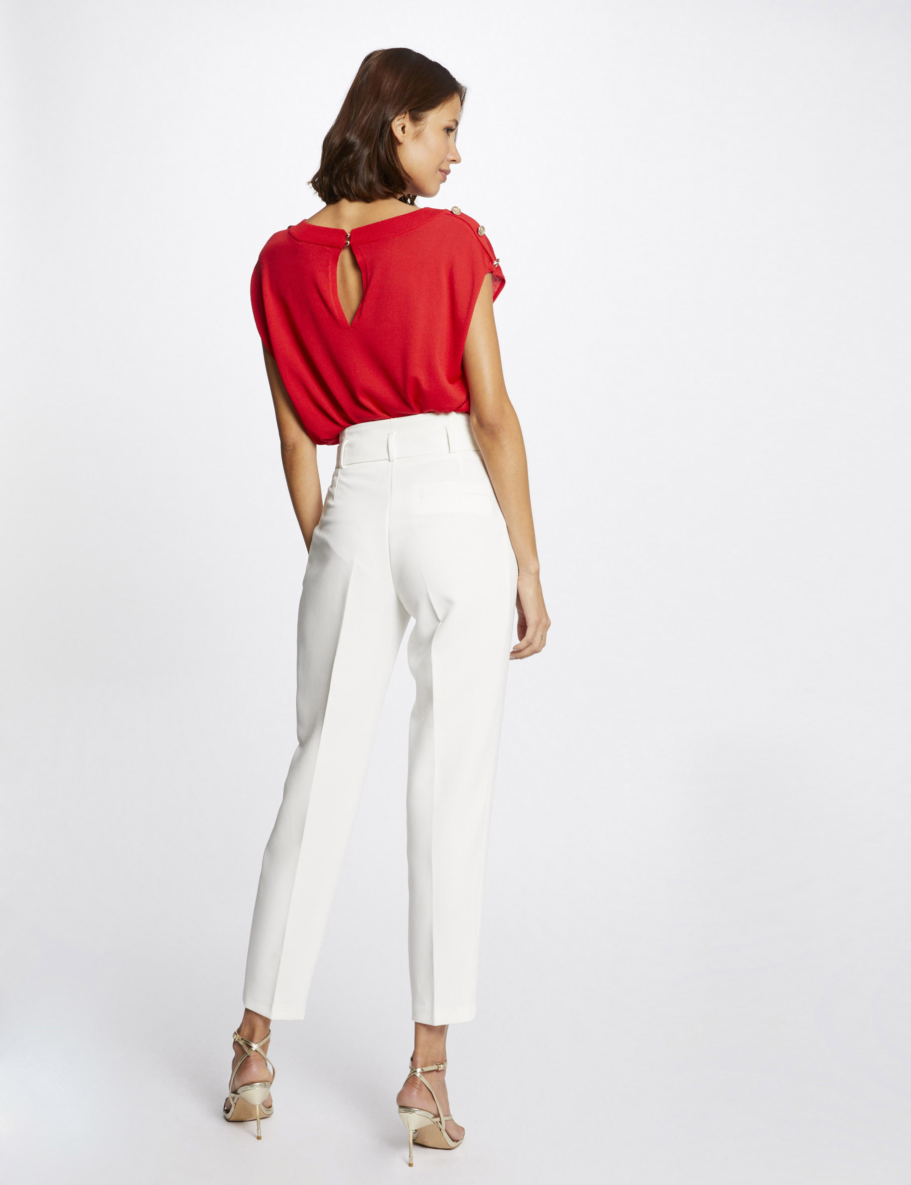 Pull Manches Courtes Rawlings – Rouge – Taille L – Baseball échauffement