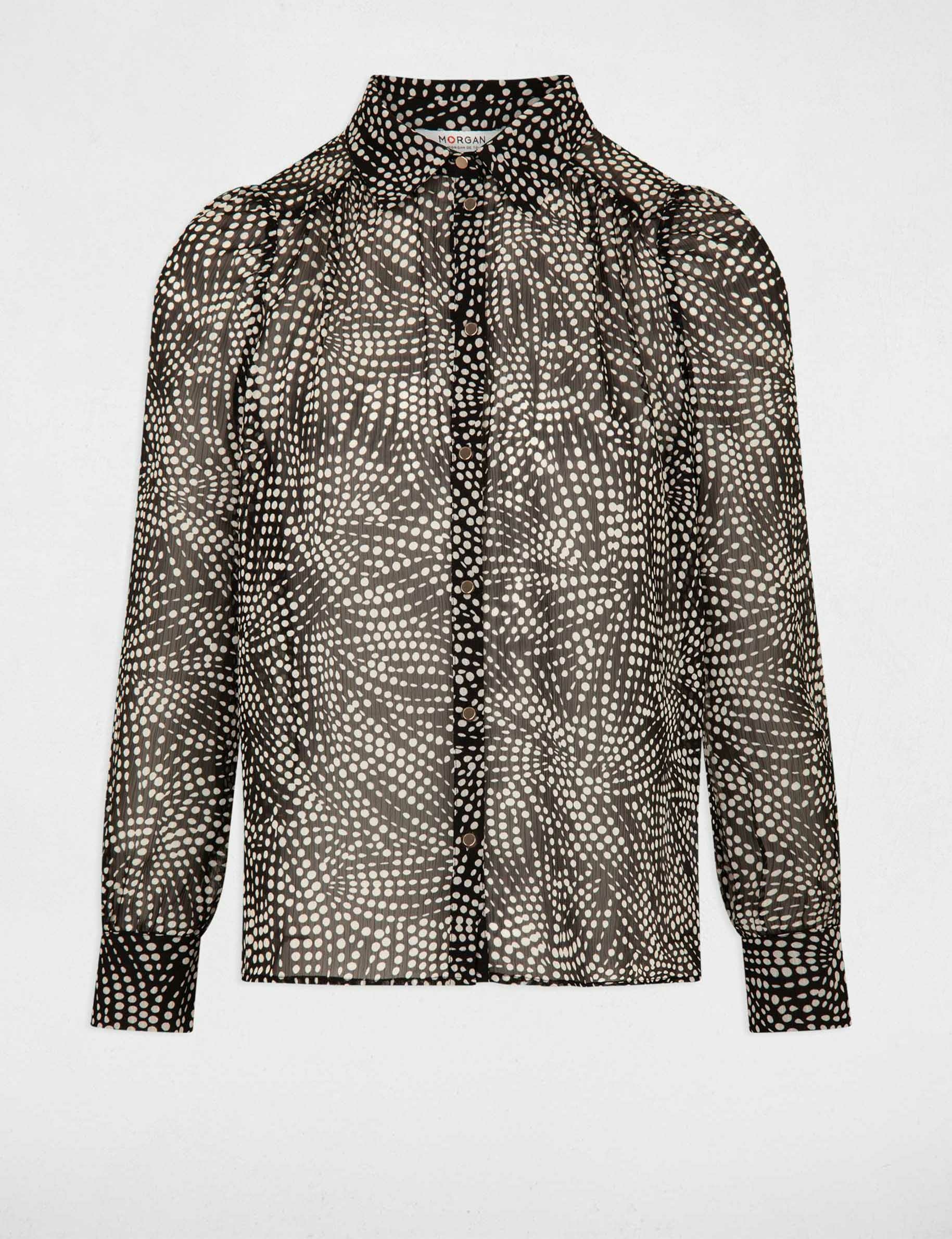 chemise manches longues multico femme Chemise manches longues multico femme