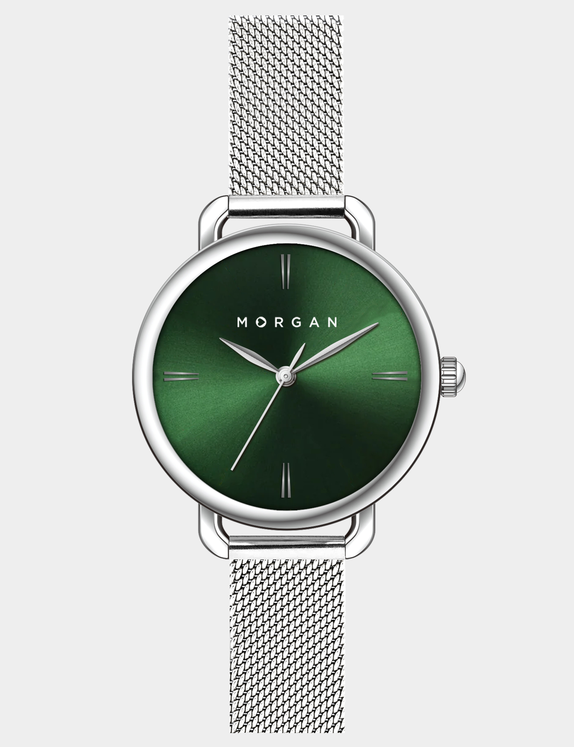 Montre couleur argent femme