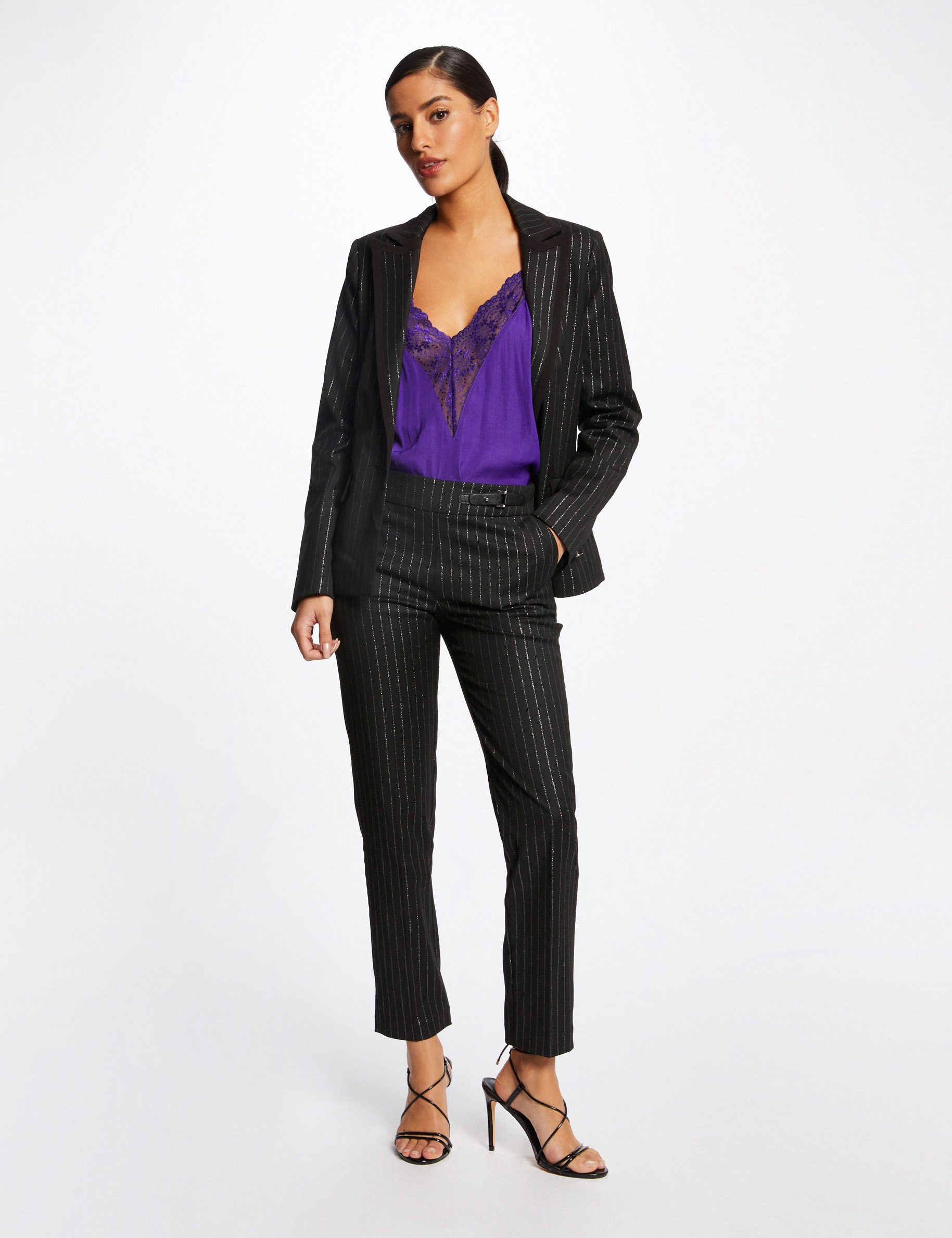 pantalon cigarette femme