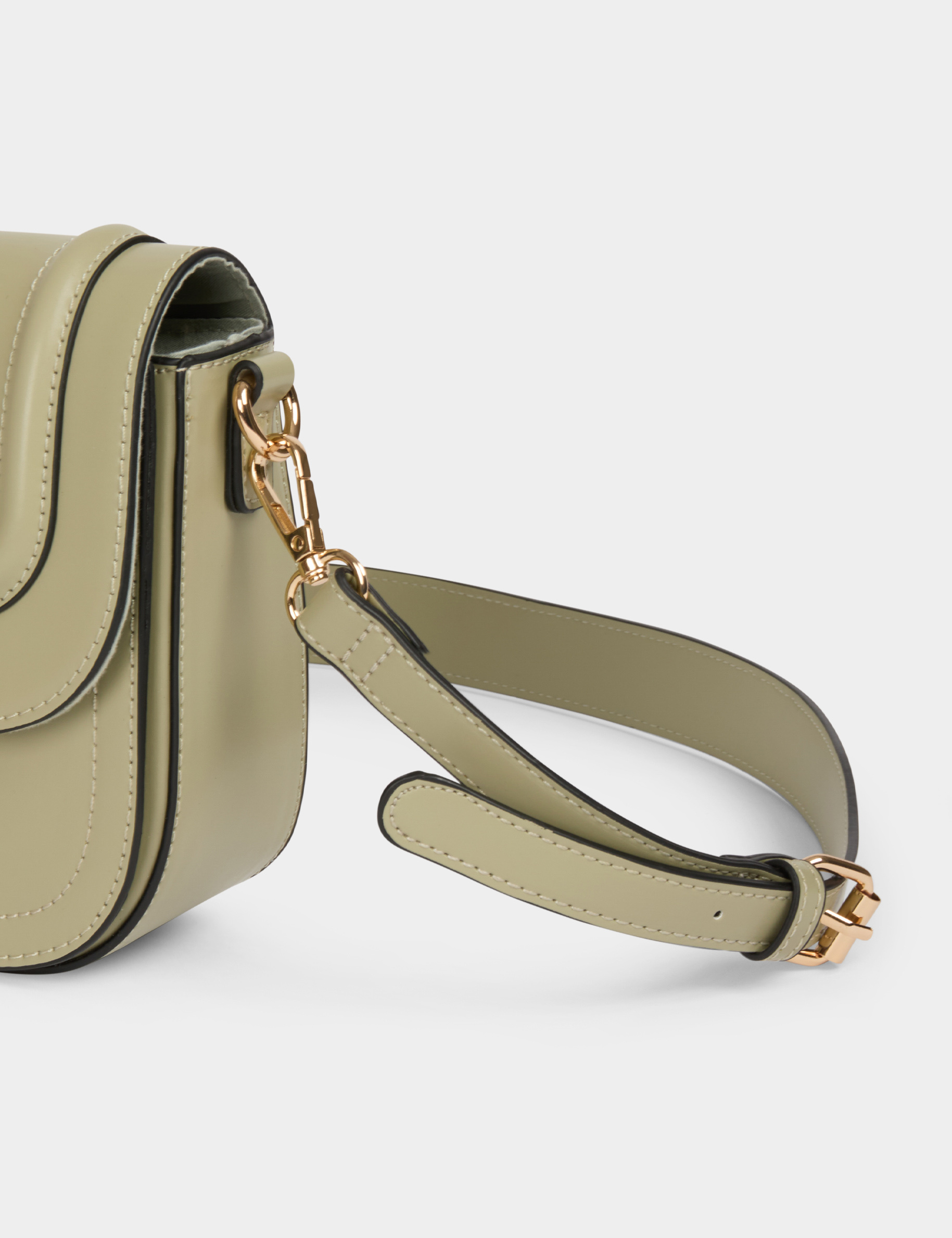 Sac &agrave; bandouli&egrave;re vert clair femme