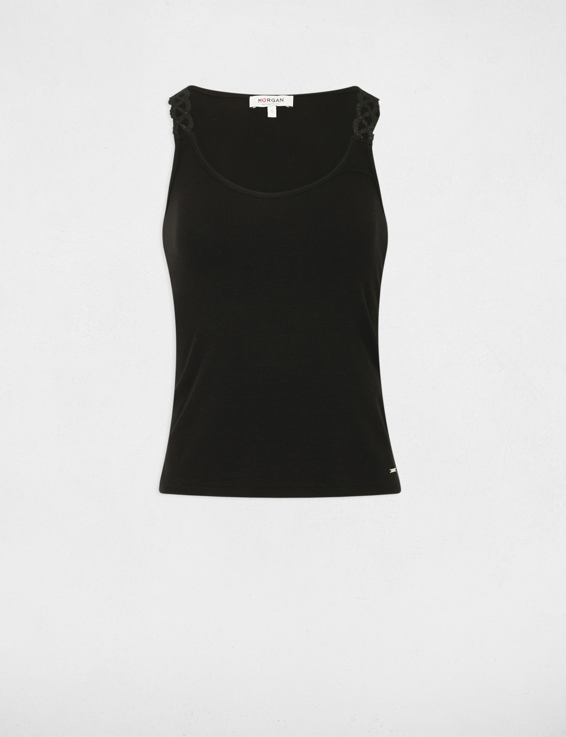 debardeur sans manches noir femme Débardeur sans manches noir femme