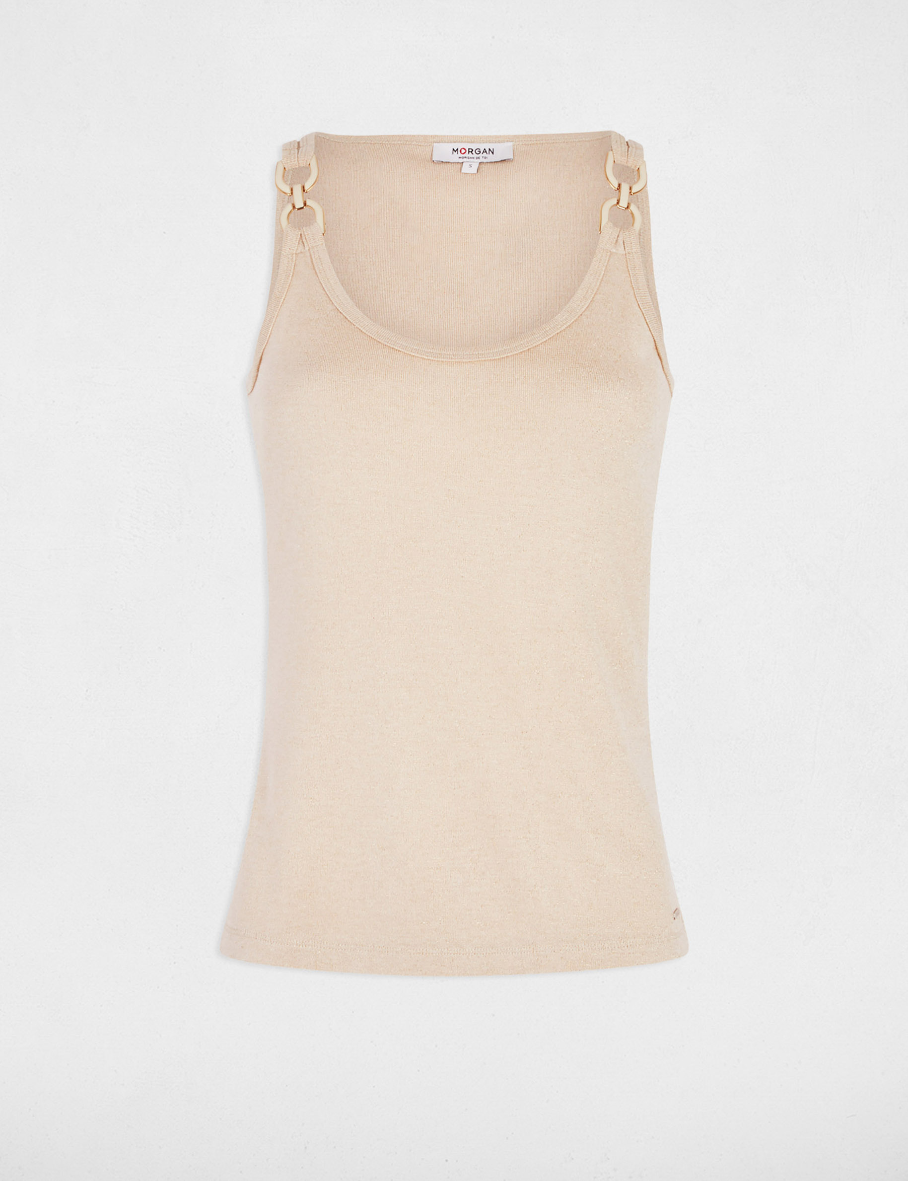 debardeur sans manches sable femme Débardeur sans manches sable femme