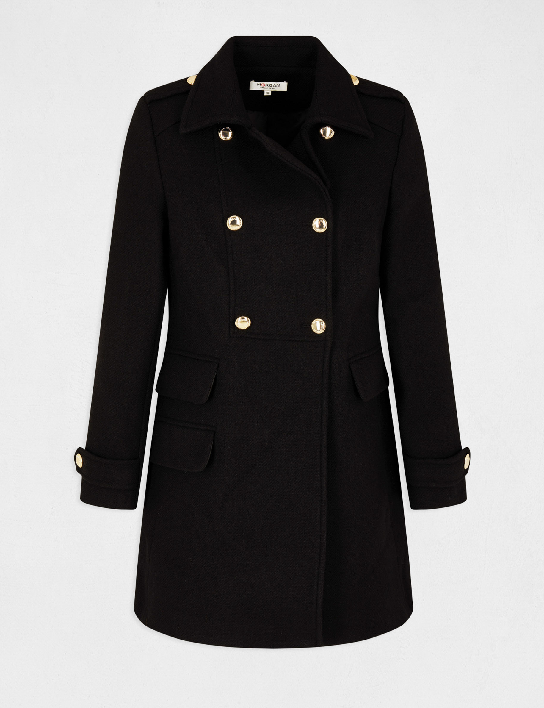 Rouge Morgan Trench Coat Rouge Femme Vêtement Manteaux Morgan