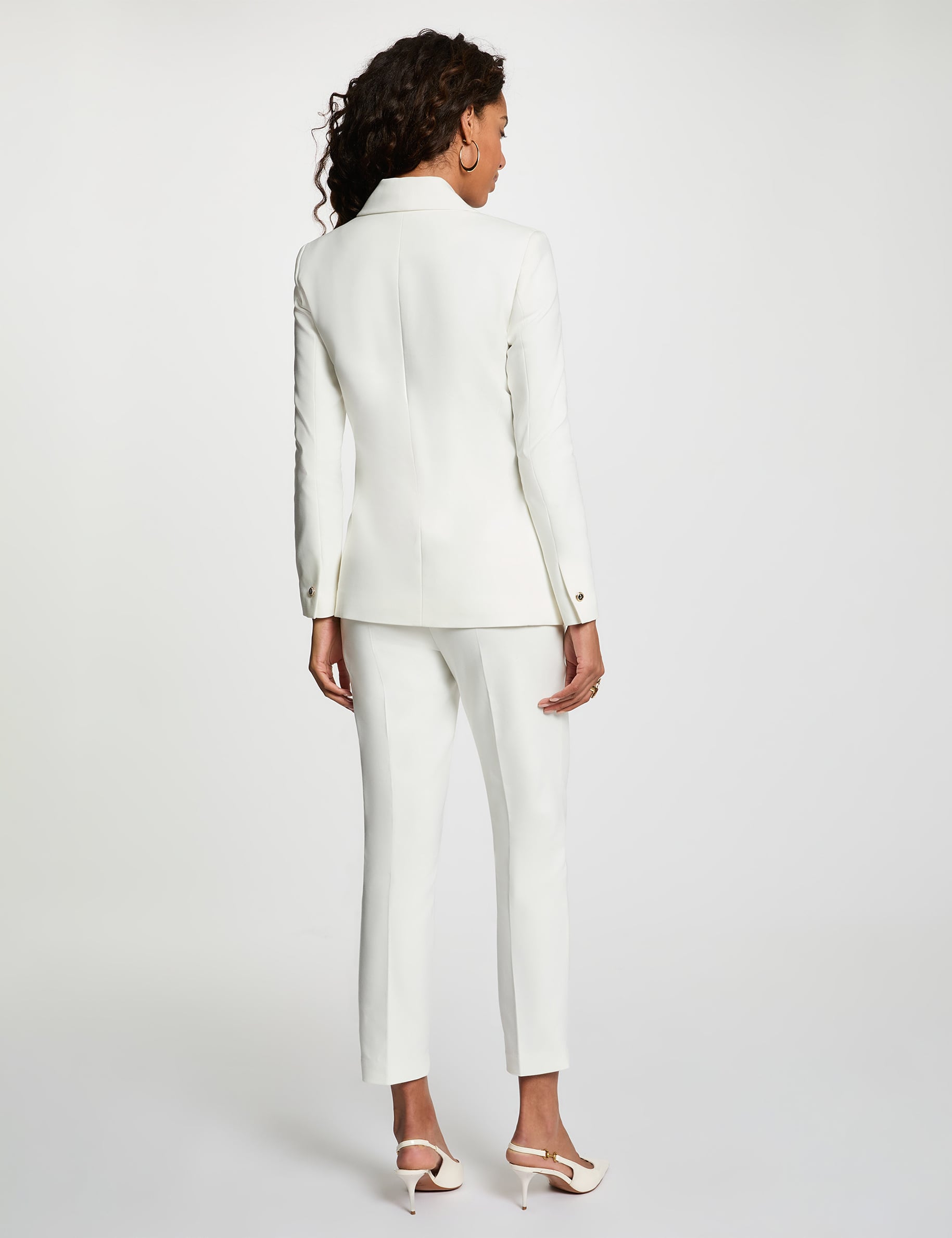 Blazer blanc blanc femme