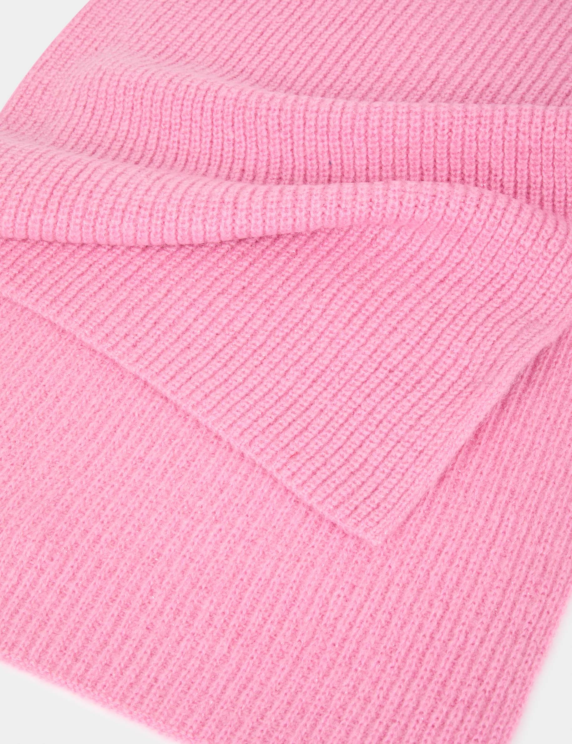 echarpe tricotee rose femme Écharpe tricotée rose femme