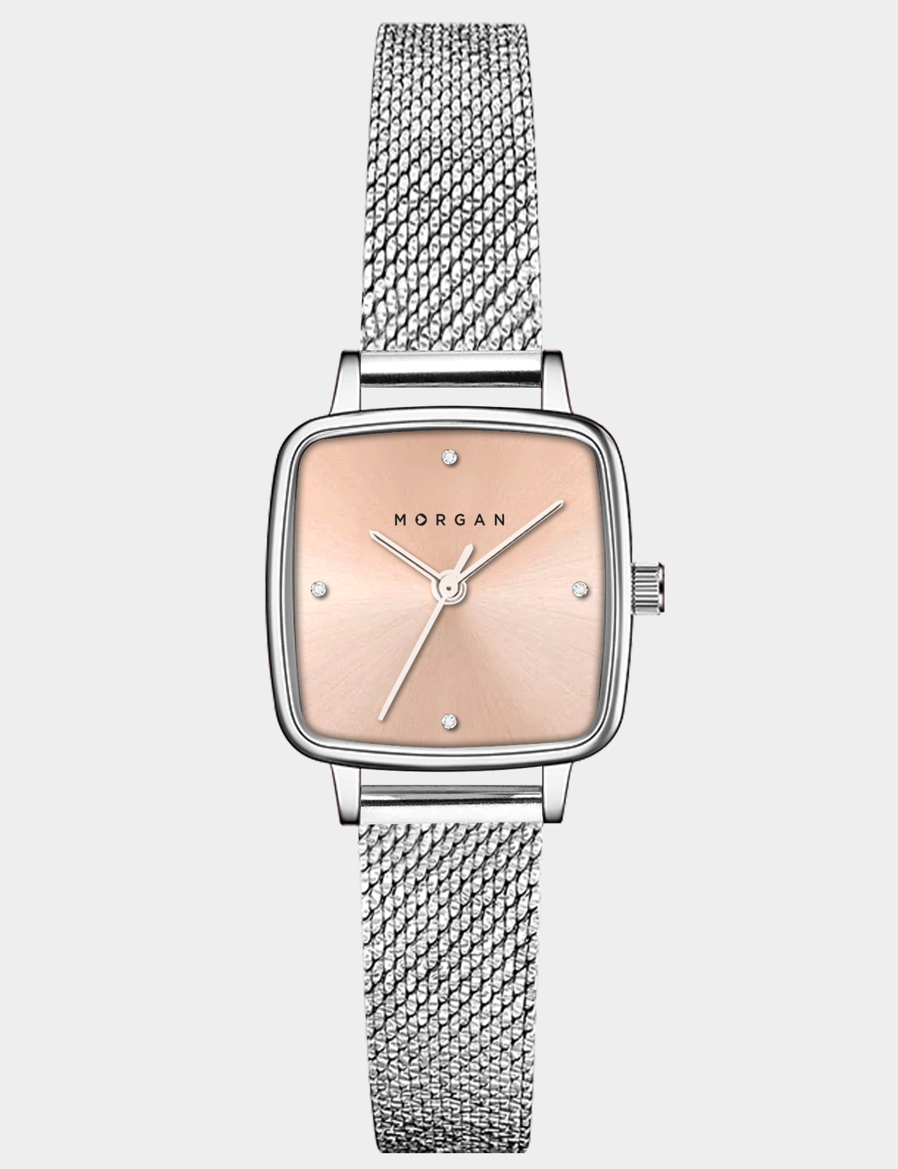 Montre couleur argent femme