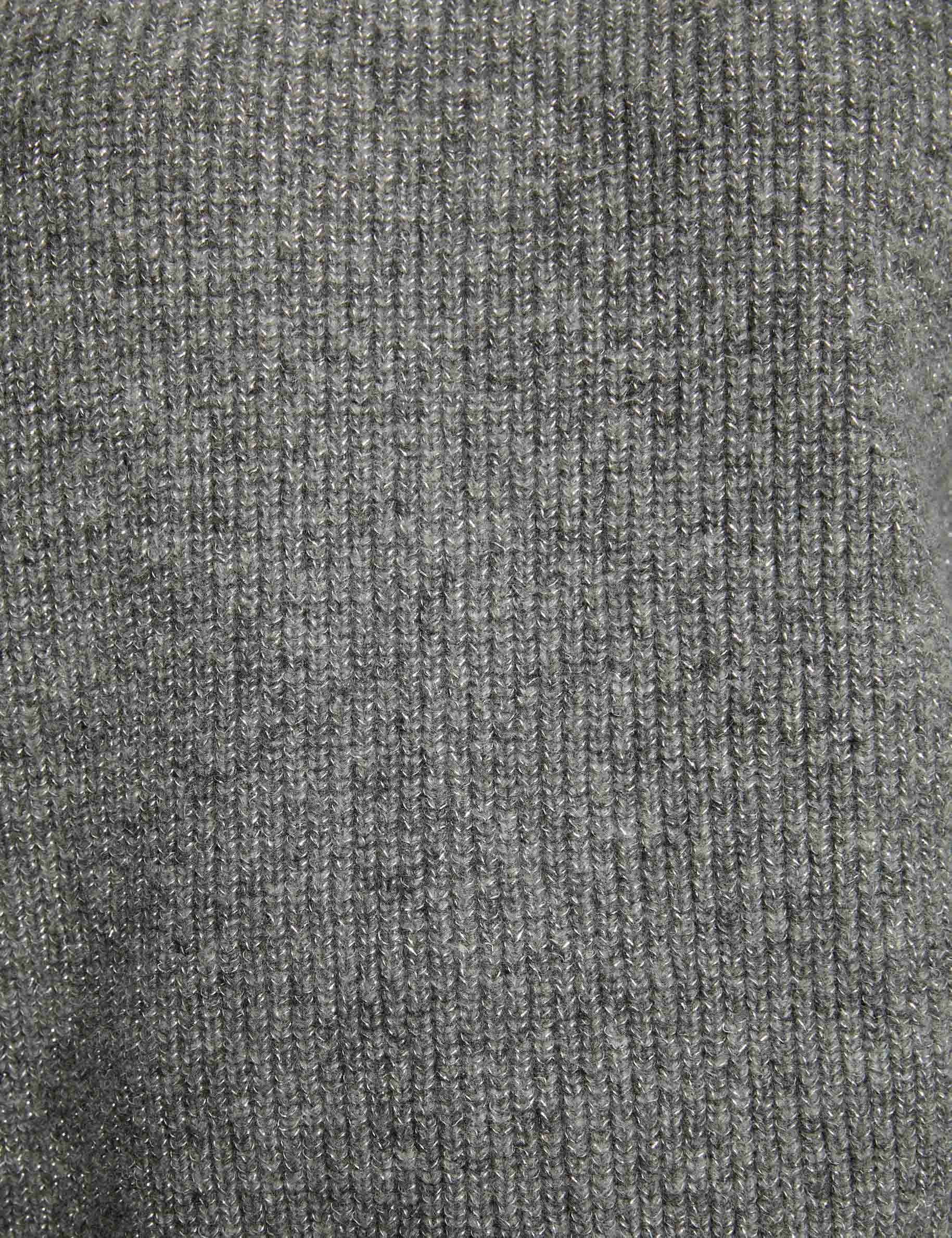 Pull épais rayé gris Femme | RIU PARIS