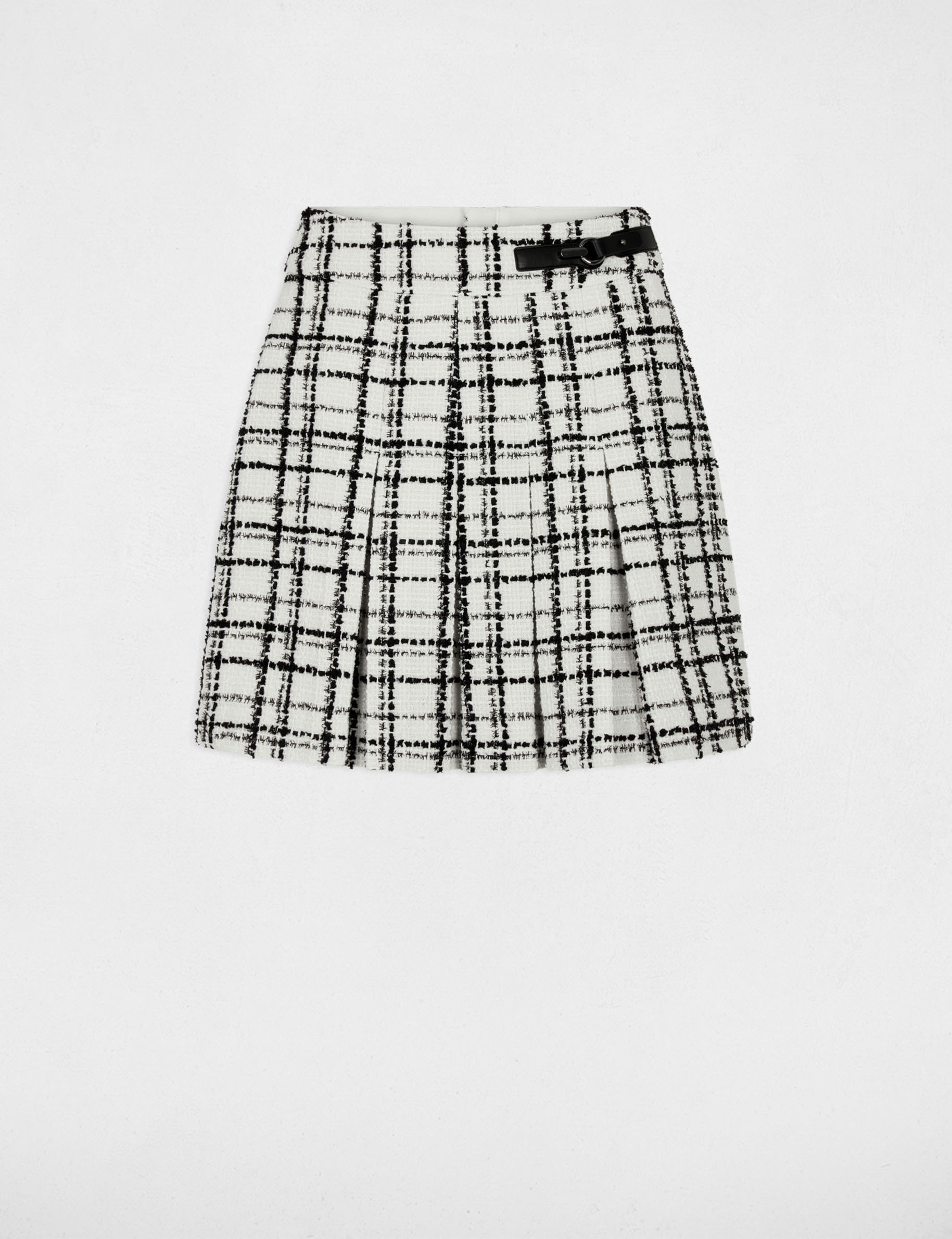 Jupe courte &eacute;vas&eacute;e multicolore femme