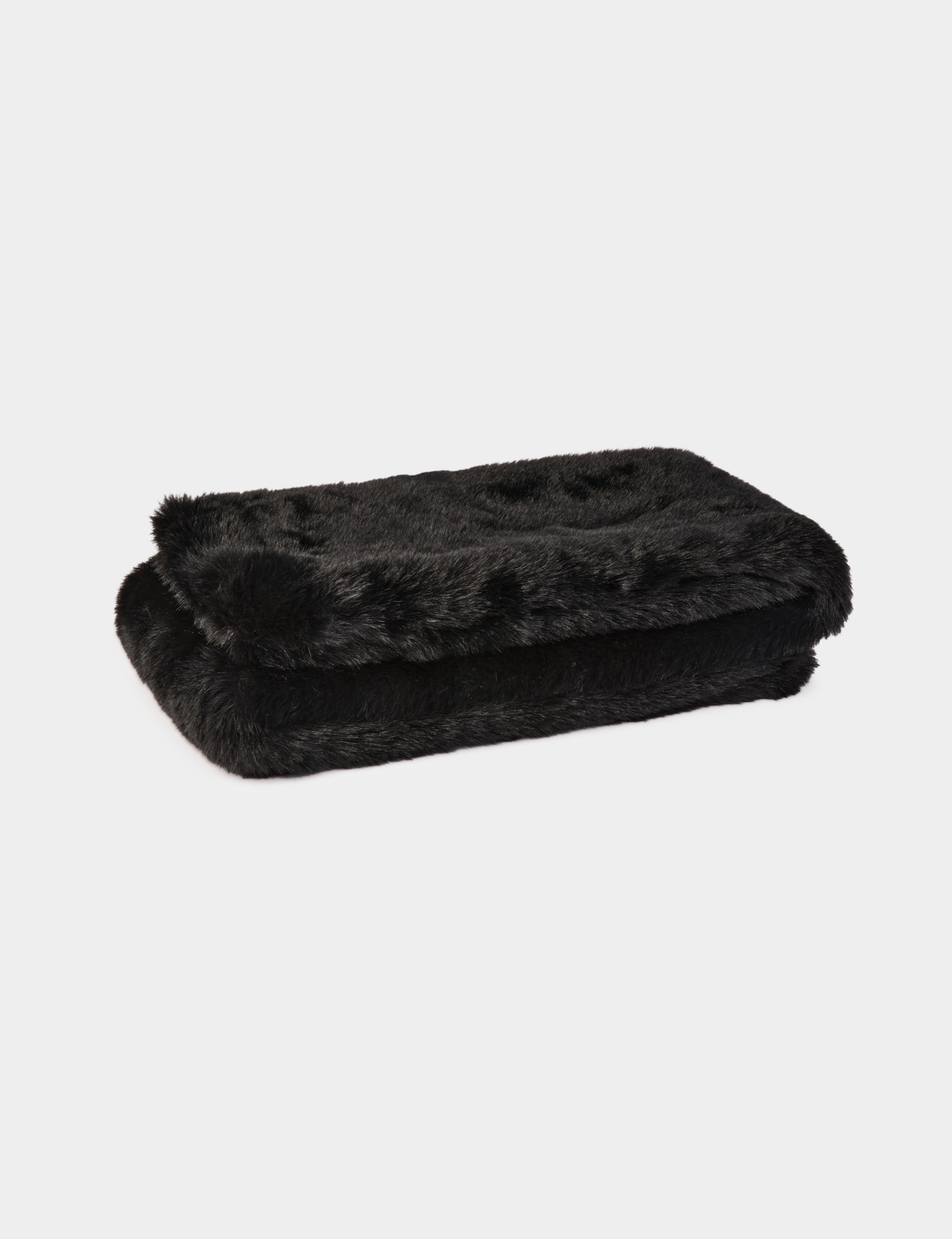 Col Écharpe En Fausse Fourrure Pour Femme Châle Chaud Et Moelleux Étole