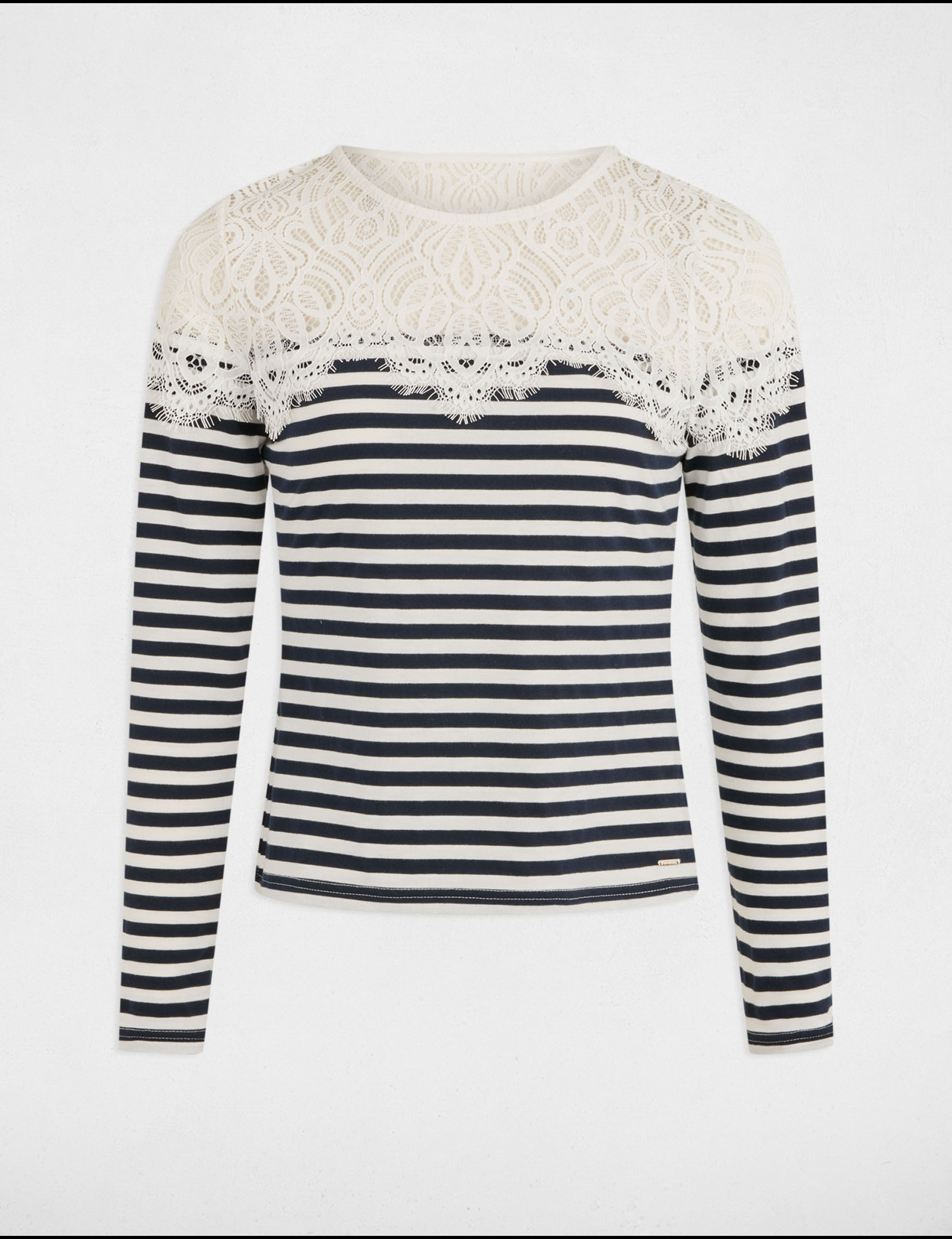 Blouse Rayée Femme Manches Longues - Marque Love Label - Taille 12 - Occasion Très Bon état