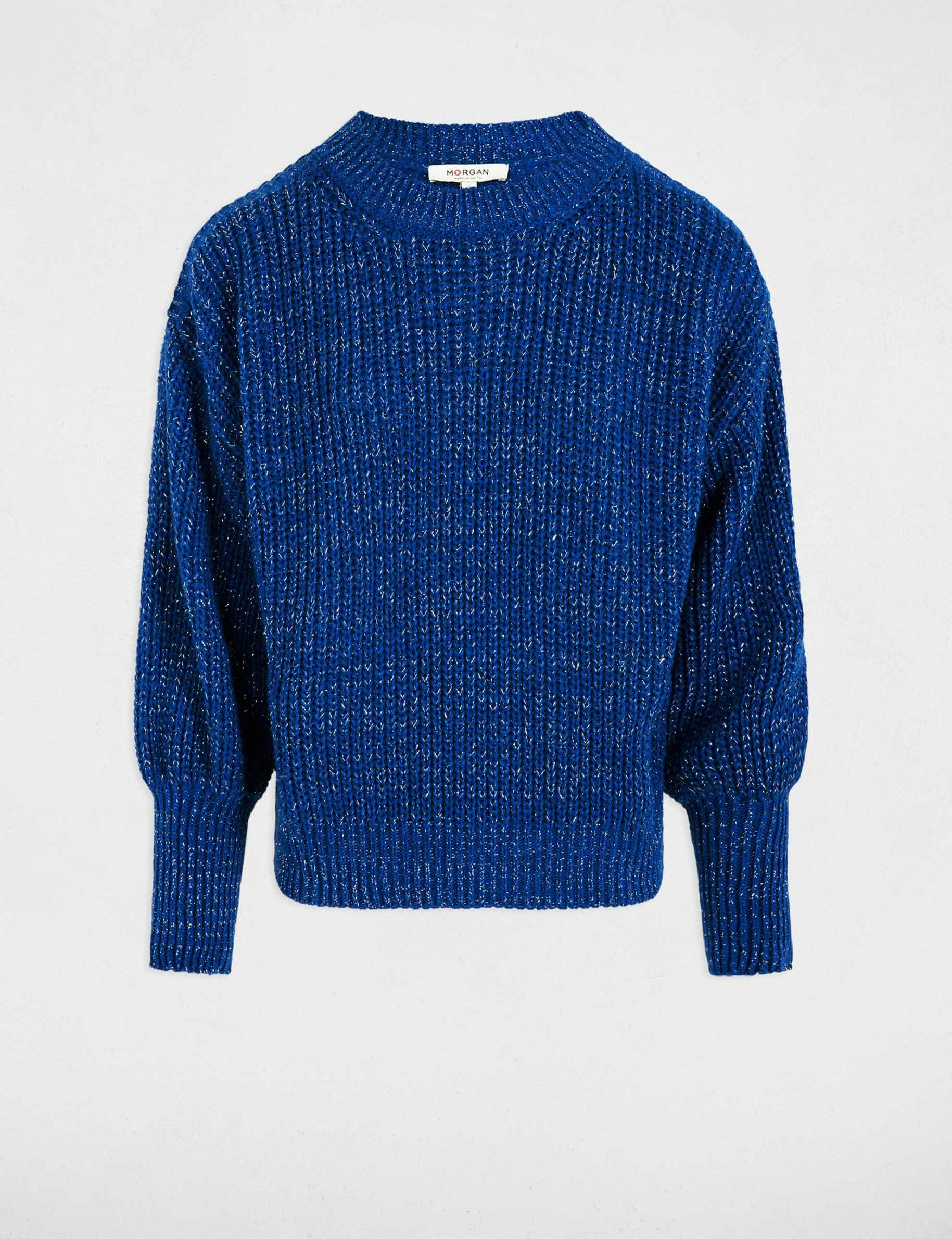 pull manches longues bleu femme Pull manches longues bleu femme