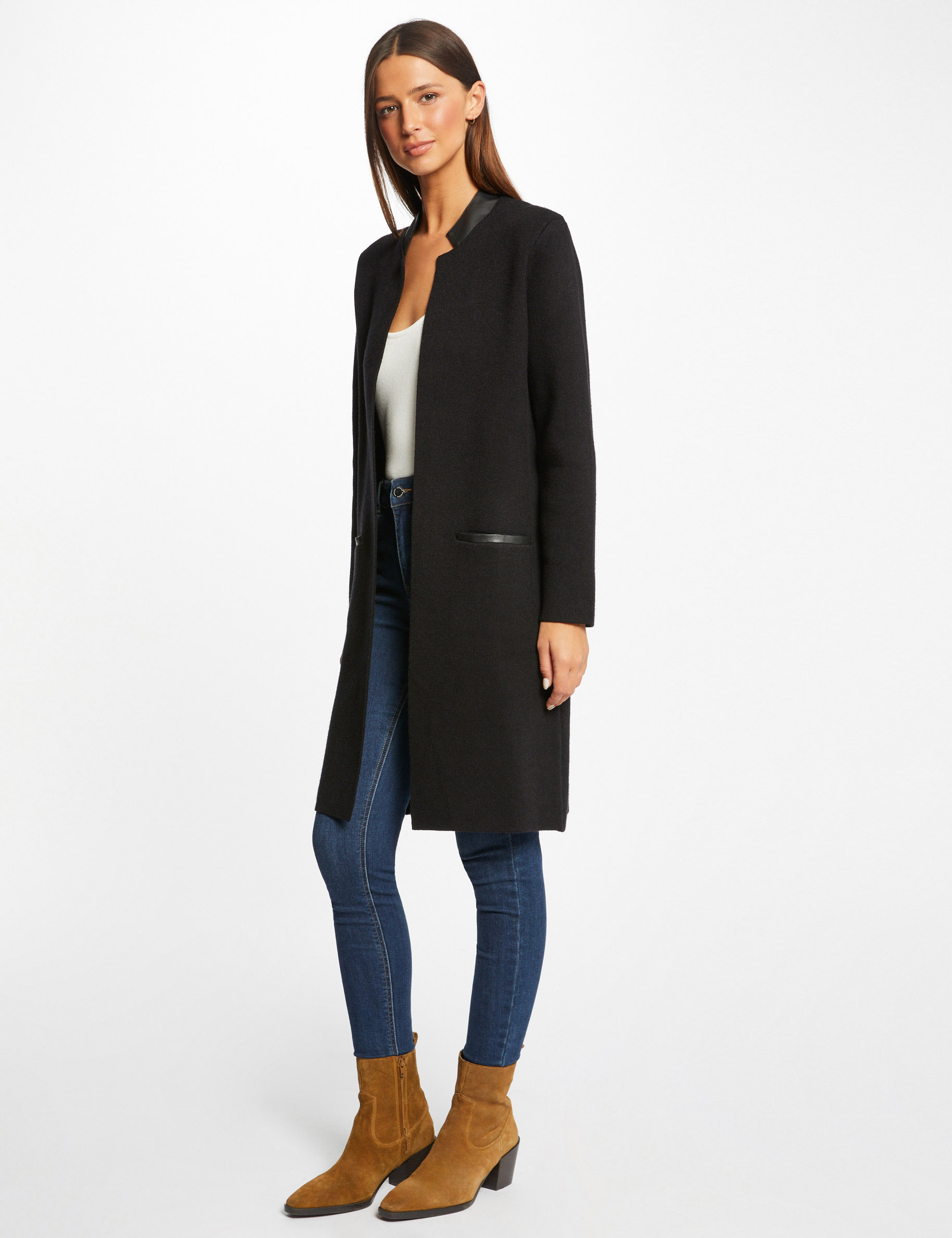 Gilet De Spectacle équestre Hobby Horse - Simili Cuir Strass - Femme - Occasion US