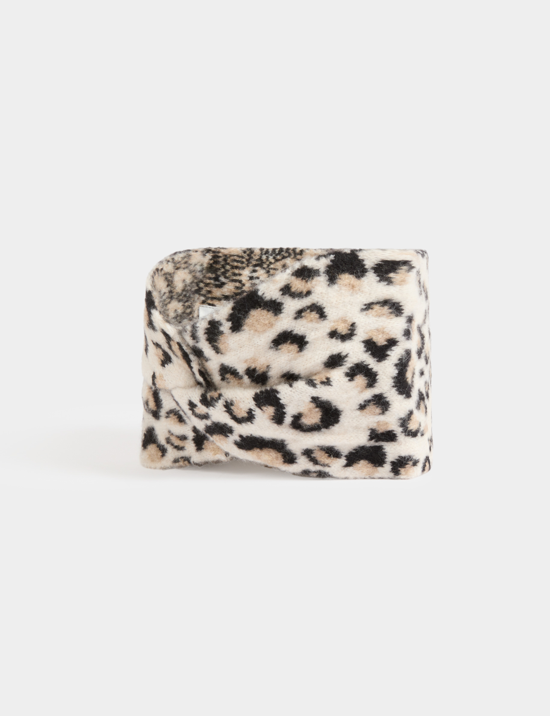 Bandeau imprim&eacute; l&eacute;opard multicolore femme