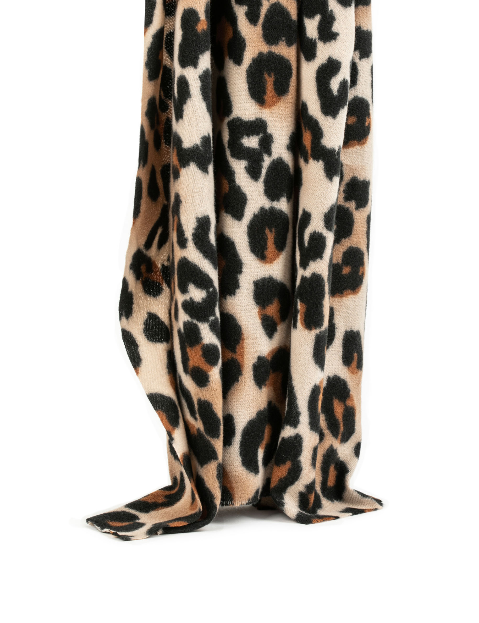 Écharpe imprimé léopard beige femme Écharpe imprimé léopard beige femme
