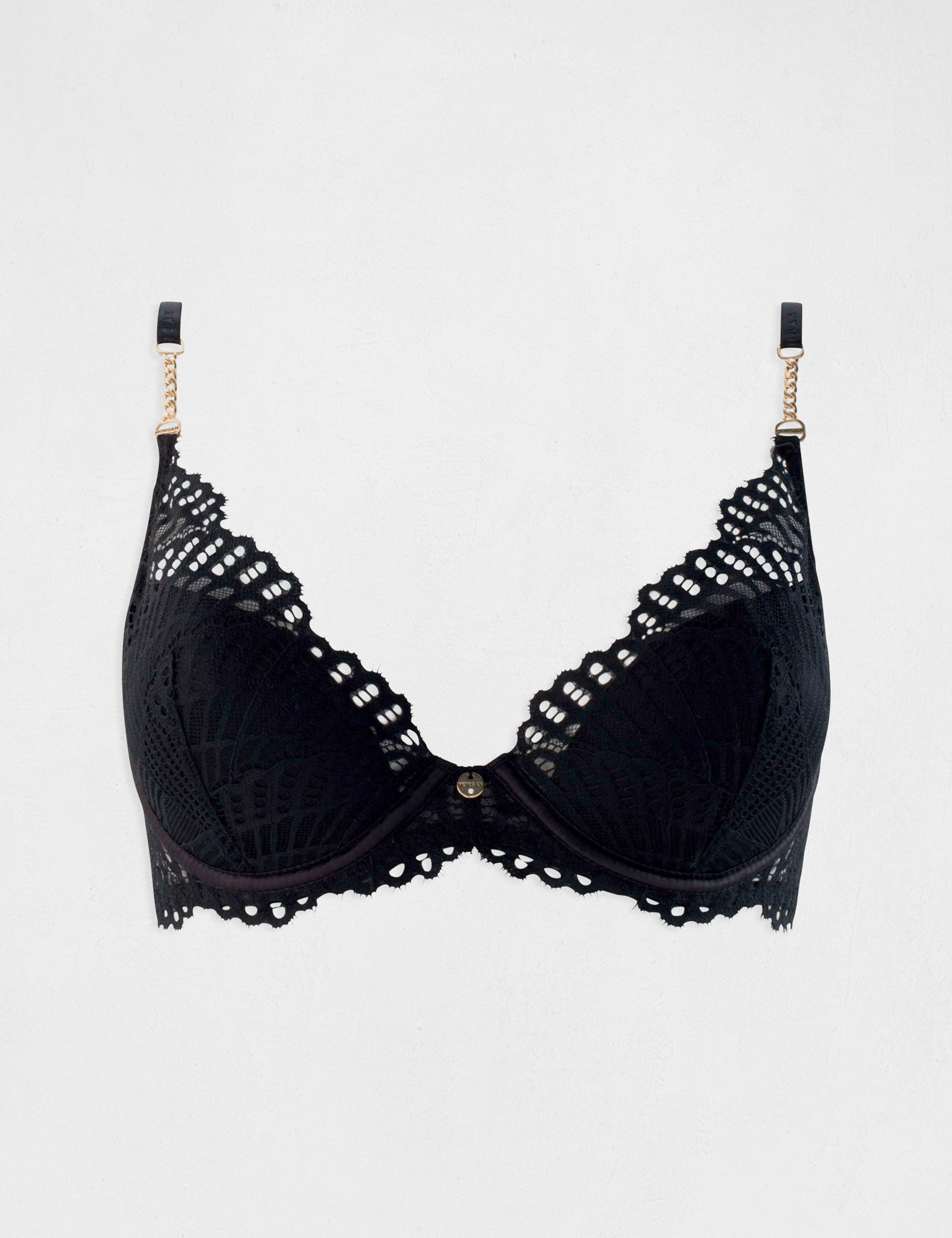 Soutien-gorge coques noir femme
