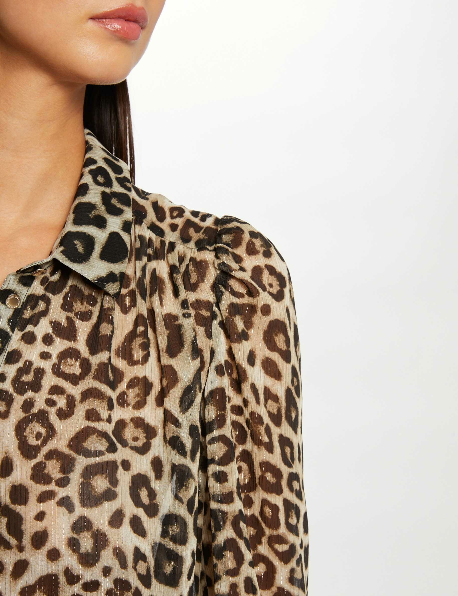 chemise manches longues imprimee multico femme Chemise manches longues imprimée multico femme