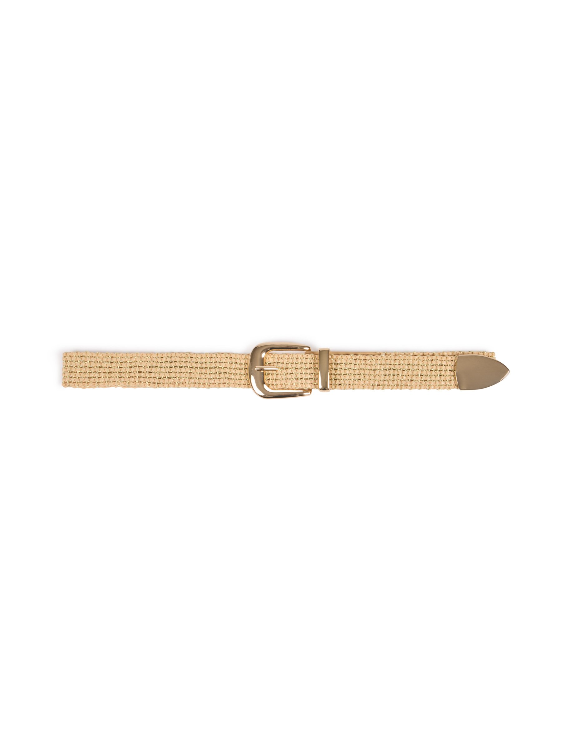 ceinture tressee beige femme Ceinture tressée beige femme