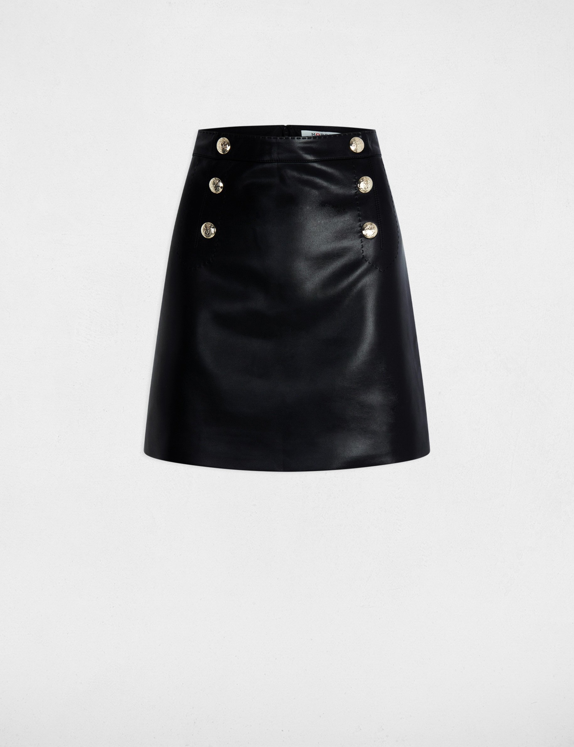 jupe courte simili cuir noir femme Jupe courte simili cuir noir femme