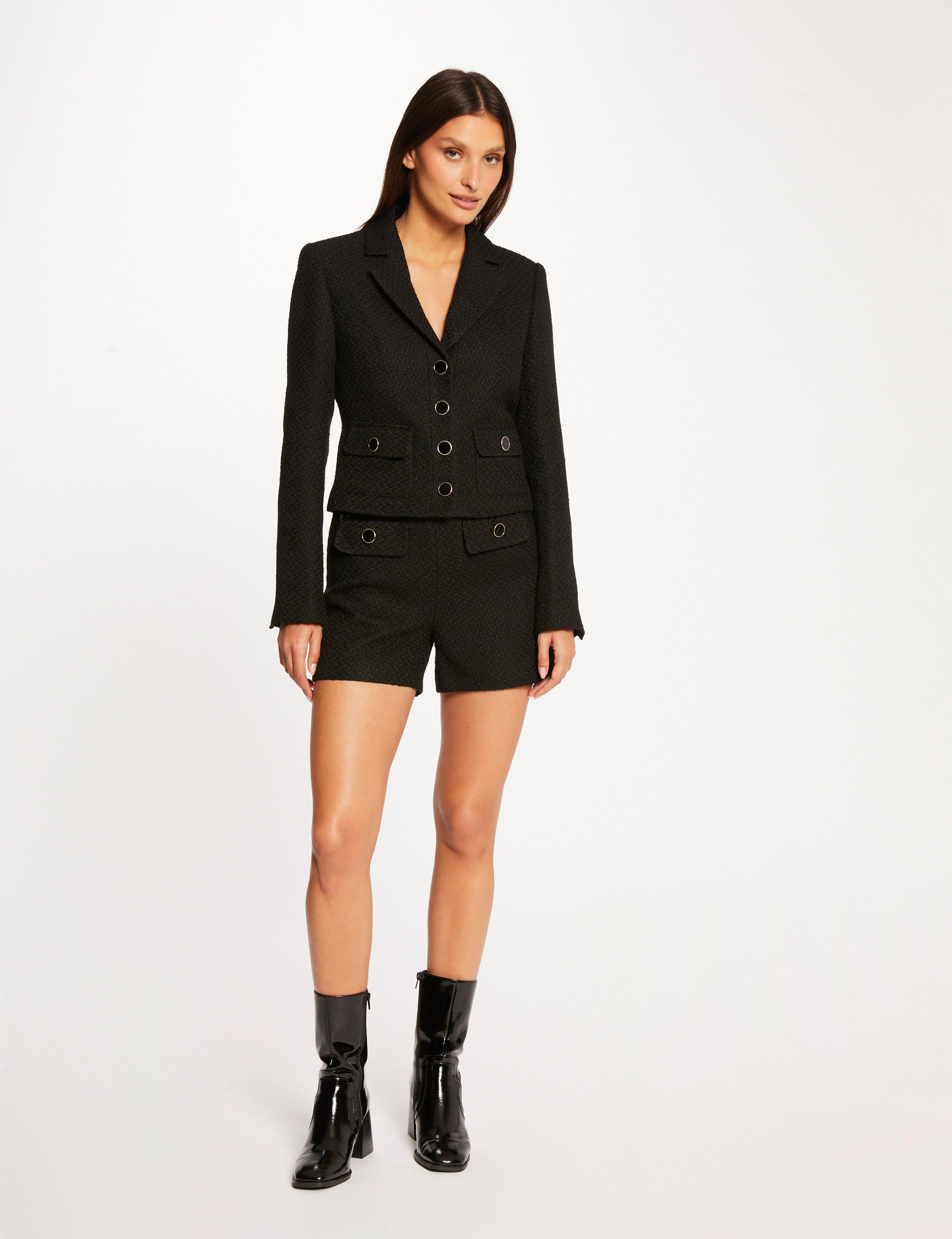 Veste cintrée online courte femme