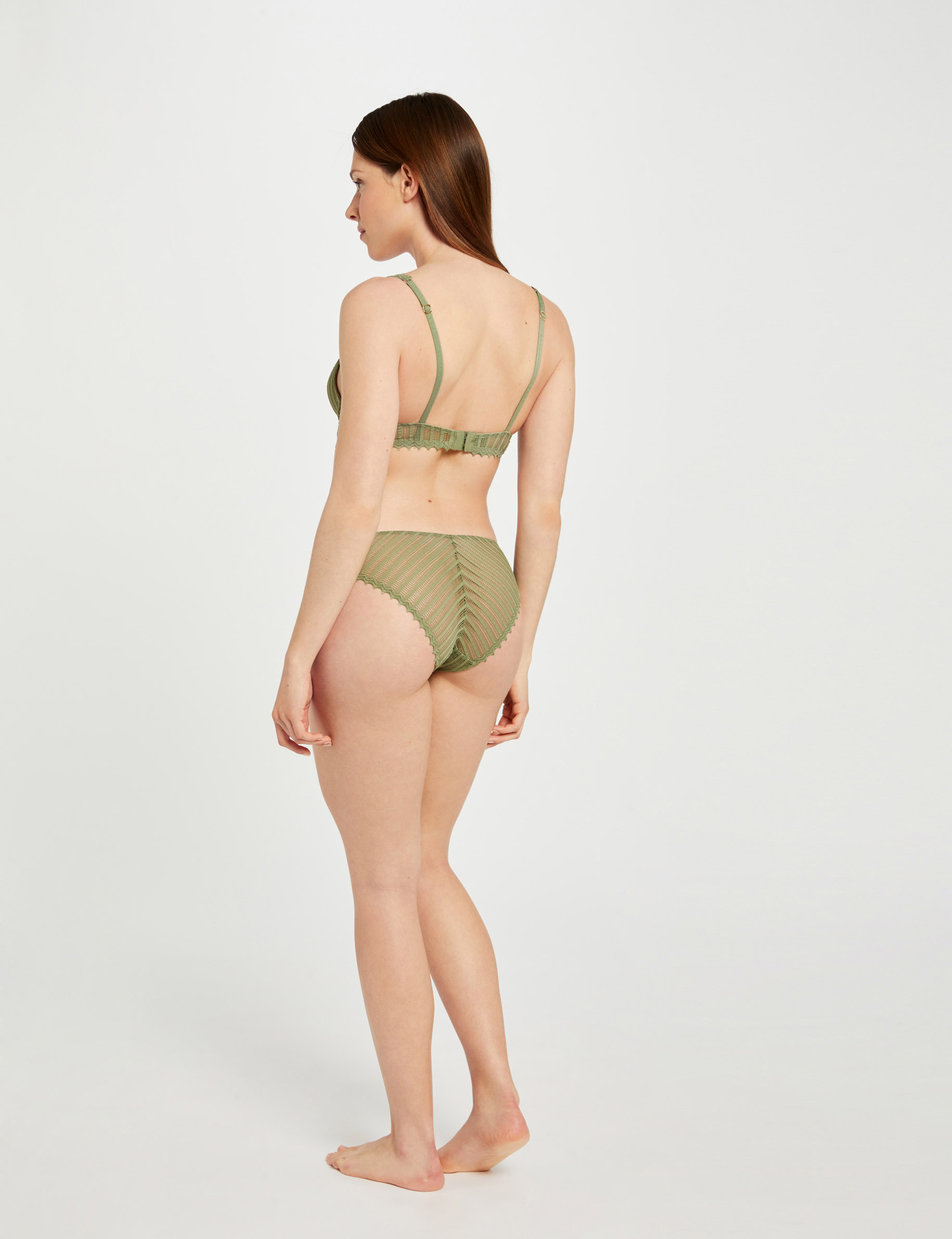 soutien gorge souple vert kaki femme Soutien-gorge souple vert kaki femme