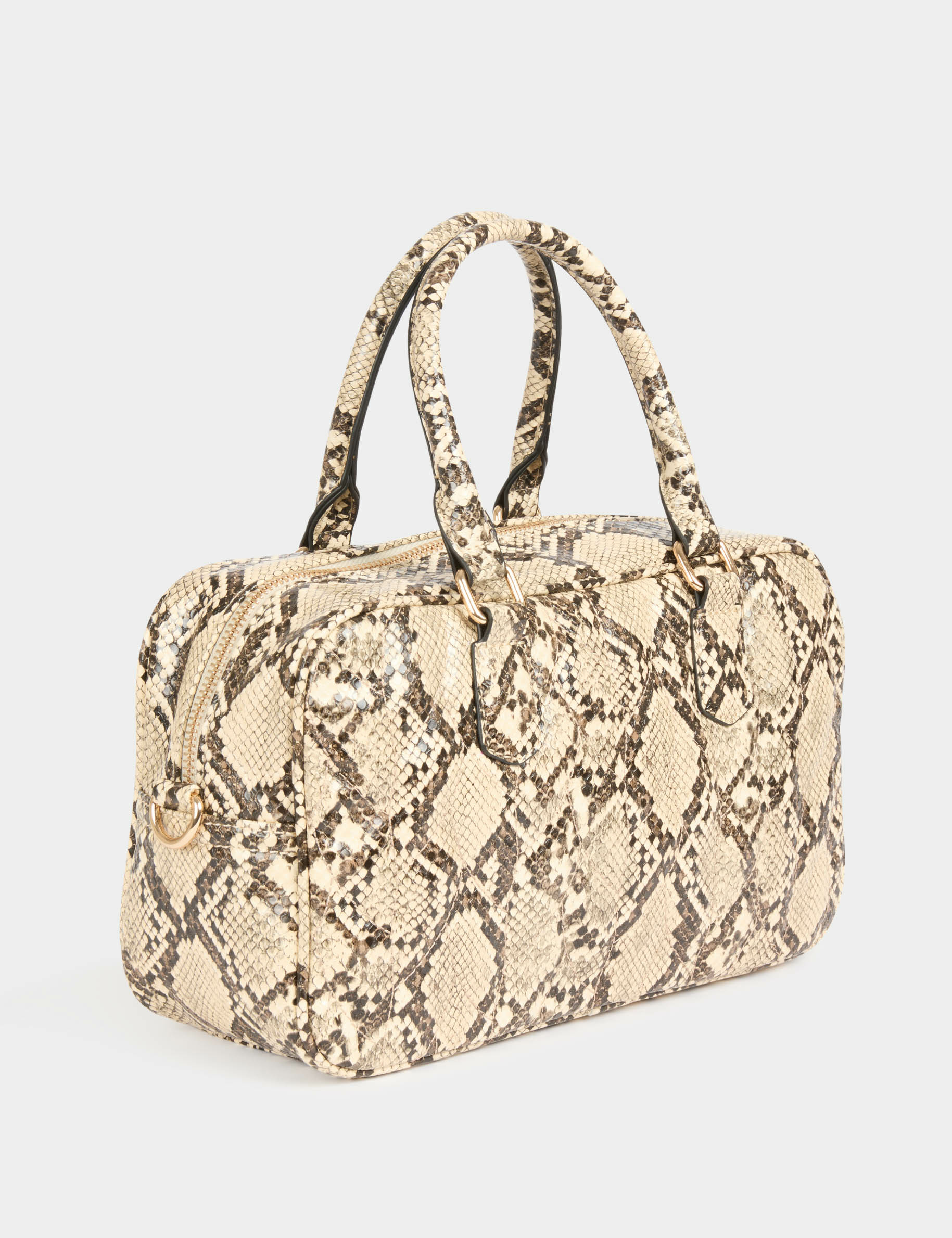 sac bowling python sable femme Sac bowling python sable femme