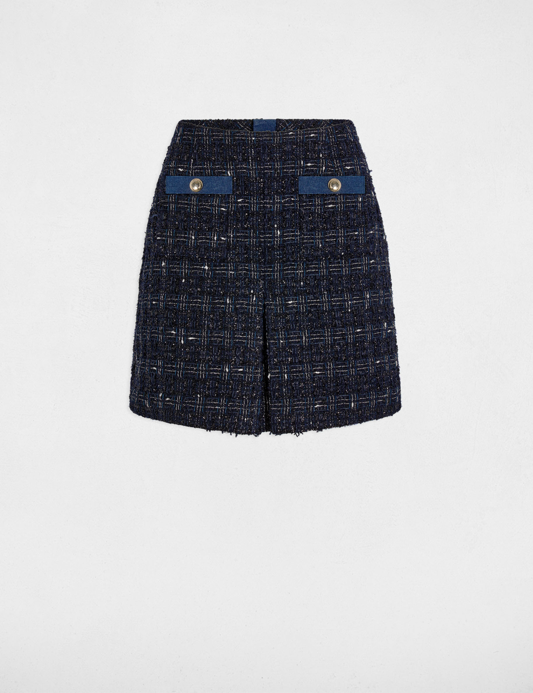 Jupe courte ajust&eacute;e multicolore femme