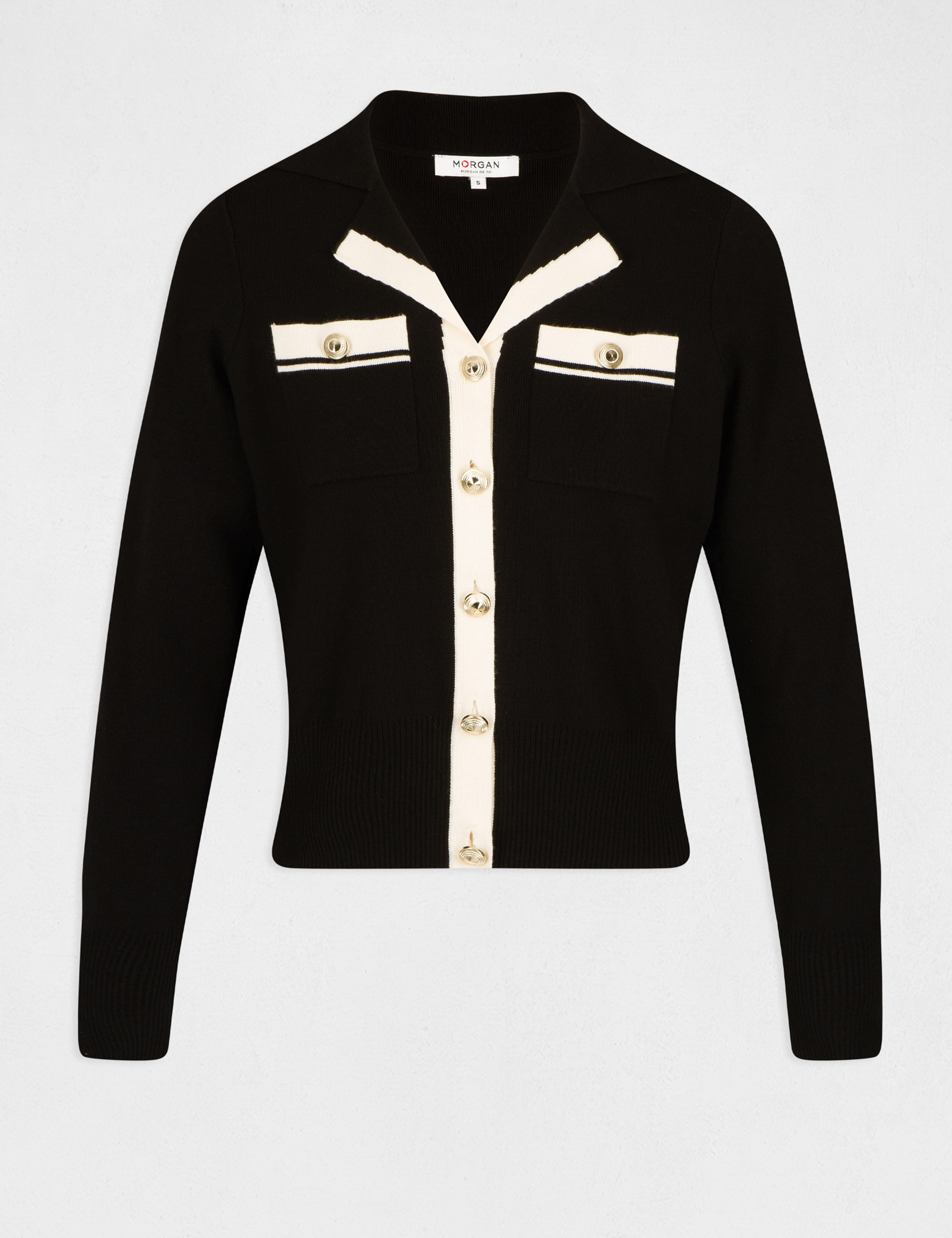 Chemise Western Imprimée à Manches Longues – Noir – Fille