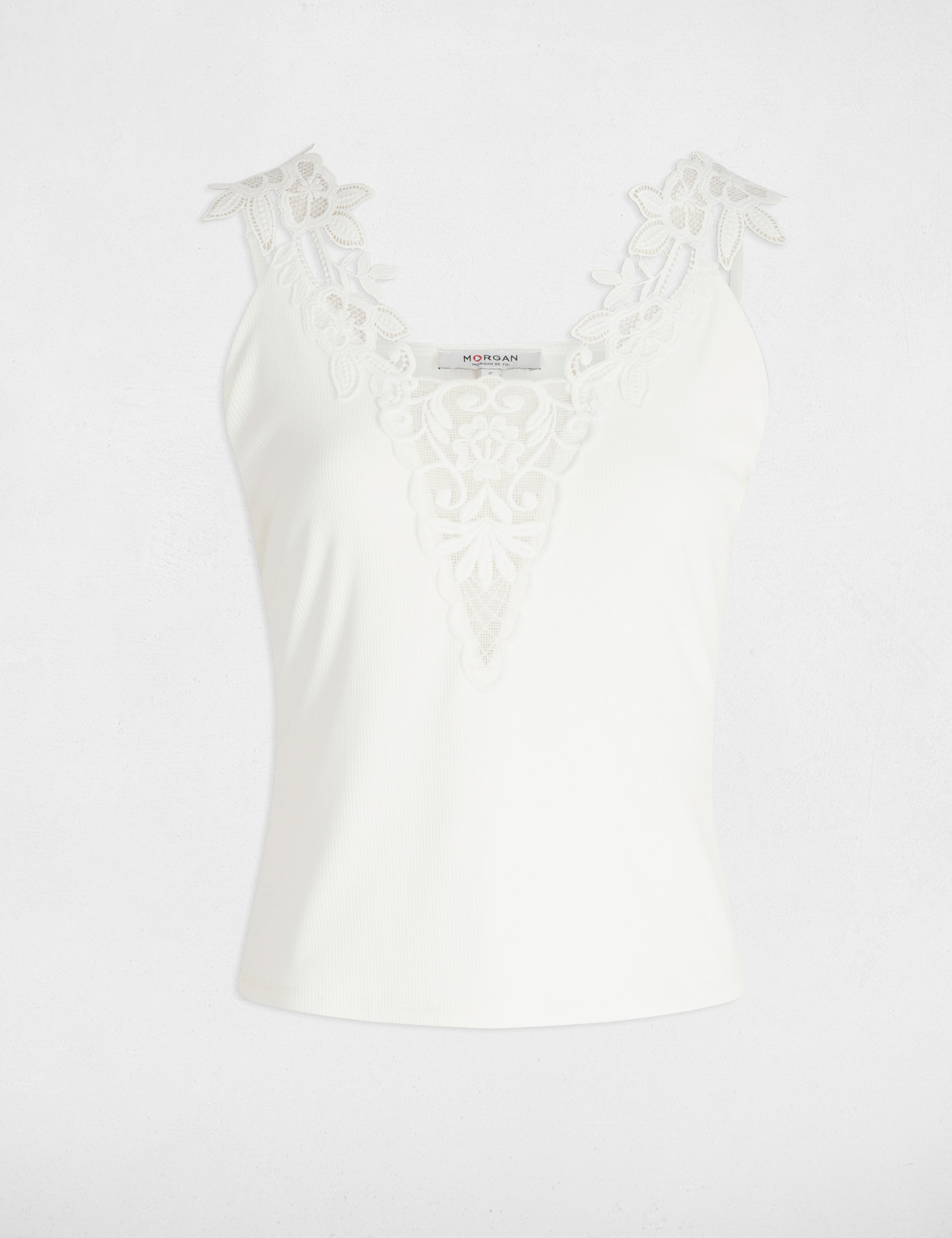 debardeur bretelles fines blanc femme Débardeur bretelles fines blanc femme