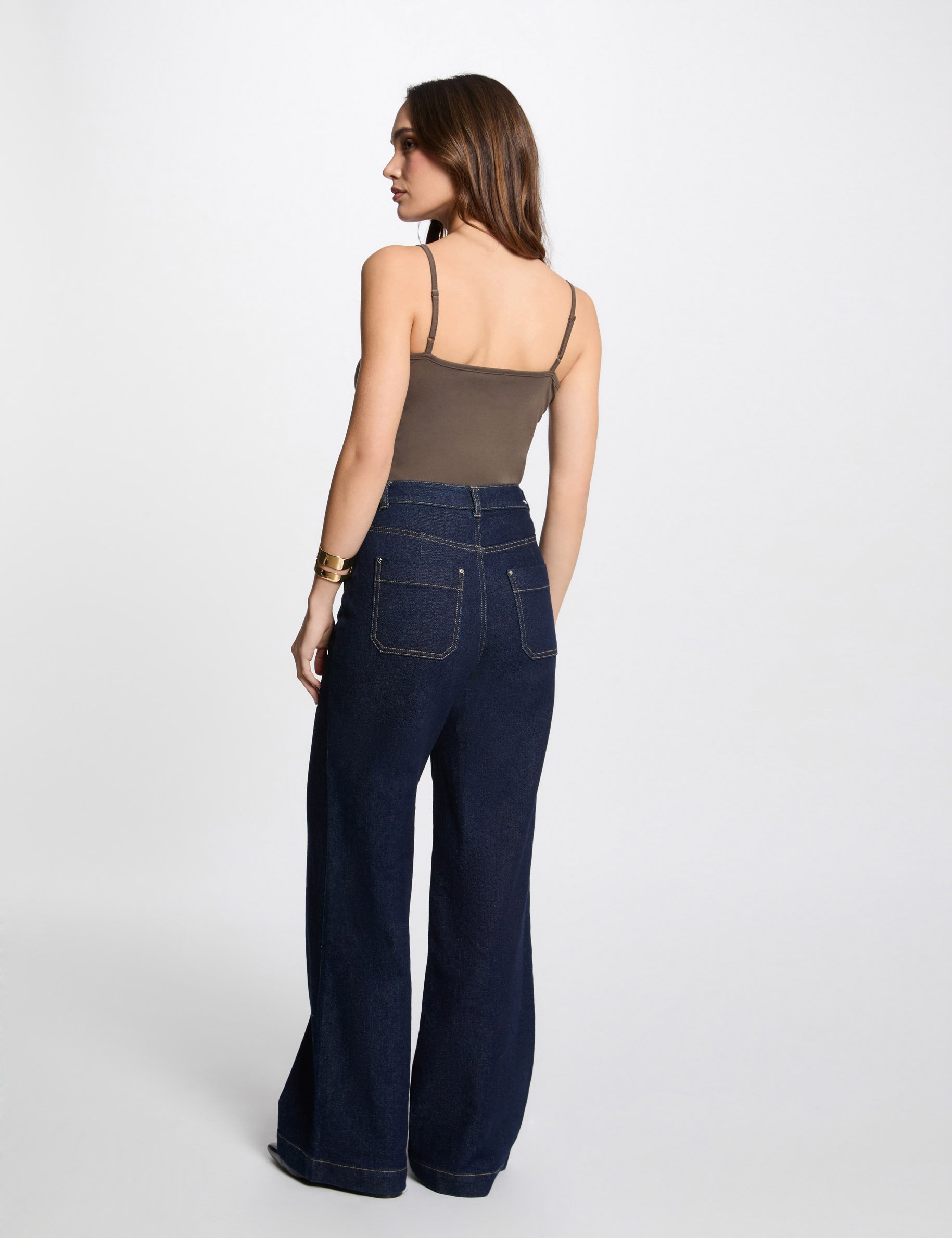 debardeur bretelles fines vert kaki femme Débardeur bretelles fines vert kaki femme