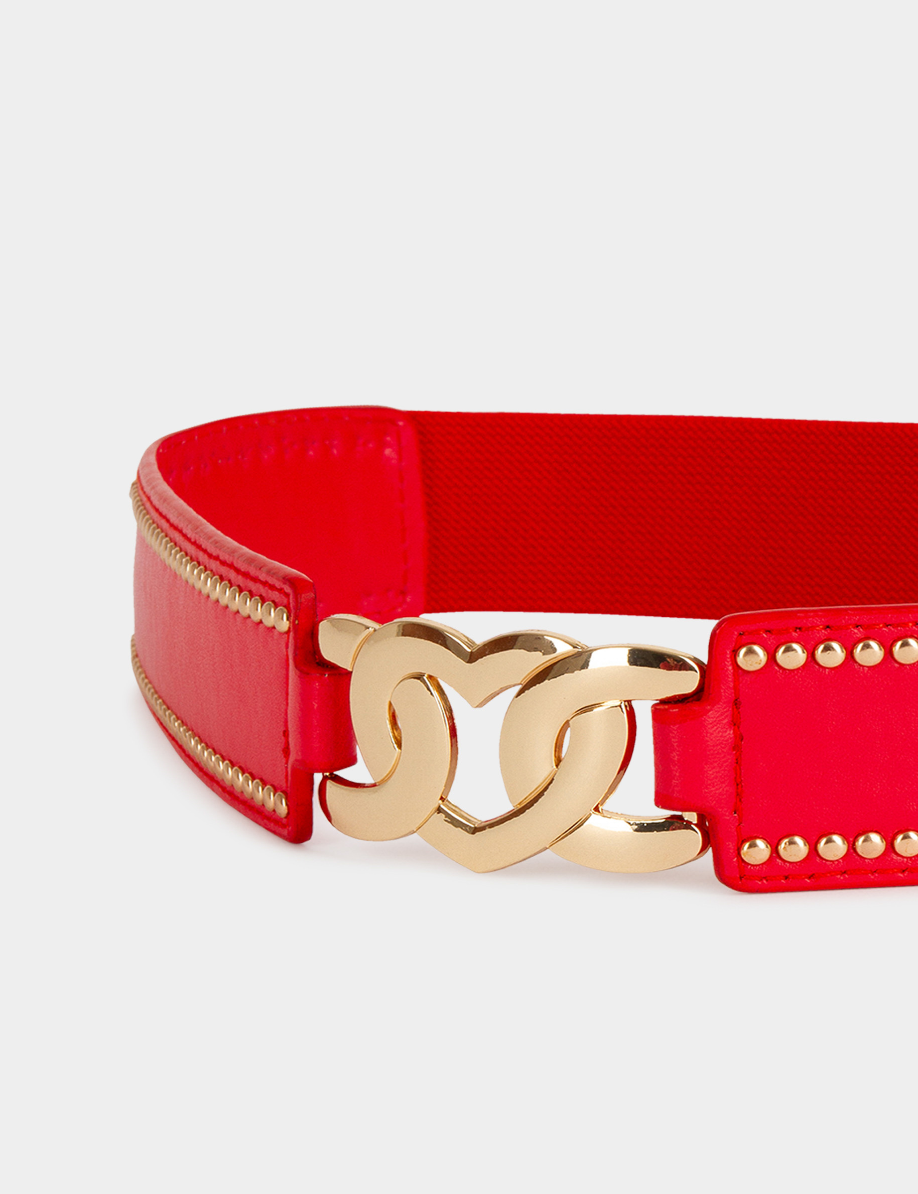 Ceinture elastique rouge femme shop