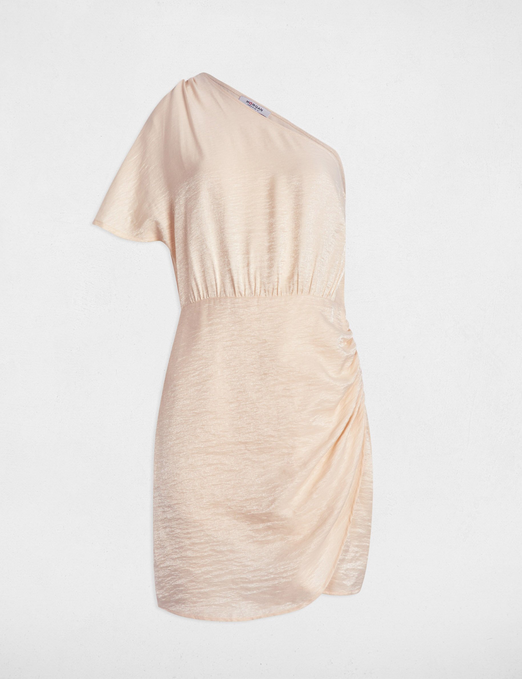robe courte ajustee ivoire femme Robe courte ajustée ivoire femme